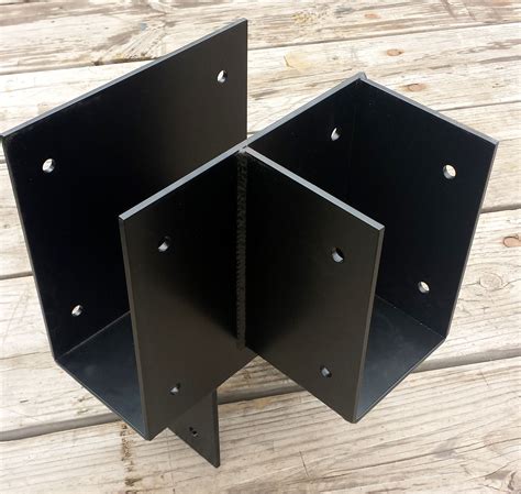 black metal post to beam brackets|timber framing metal brackets.